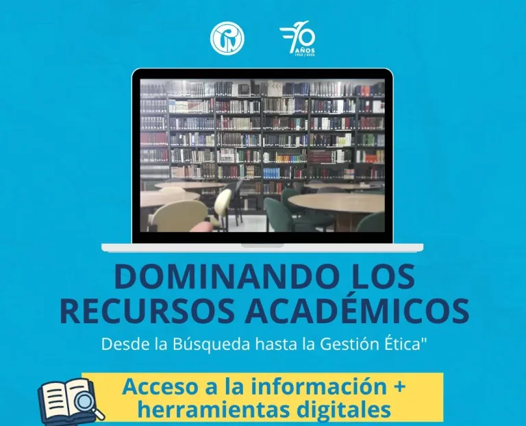 Poster con la invitación a nuestros tres ciclos de talleres y conferencias, donde podrás elegir el momento que mejor se ajuste a tu agenda! Encuentros fijos: martes de 2:00 a 4:00 p.m Sala de Tesis Biblioteca Central